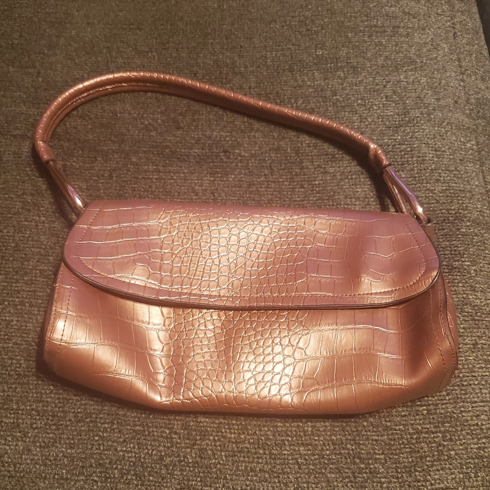 Maggie Barnes Bronze Small Shoulder Bag
